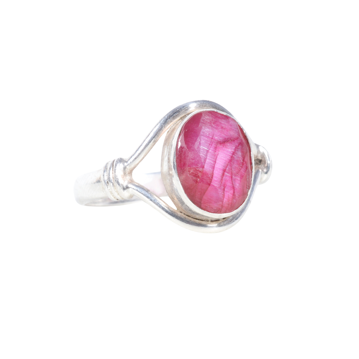 Vintage Pink Ruby Ring