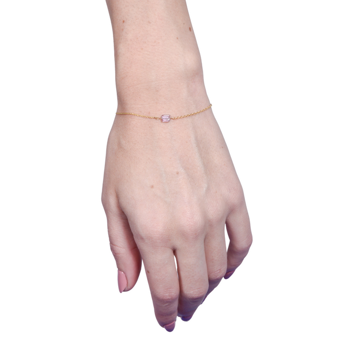 Amethyst Gold Bracelet